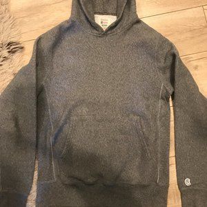 Todd Snyder x Champion Heavyweight Popover Hoodie grey (salt & pepper) - M